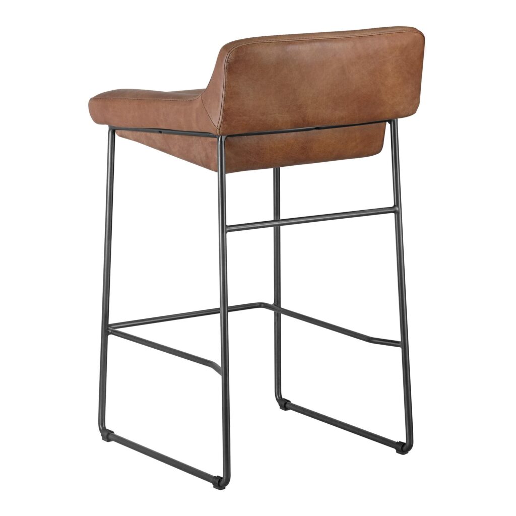 Starlet Counter Stool Open Road Brown Leather (Set of 2) - Image 8