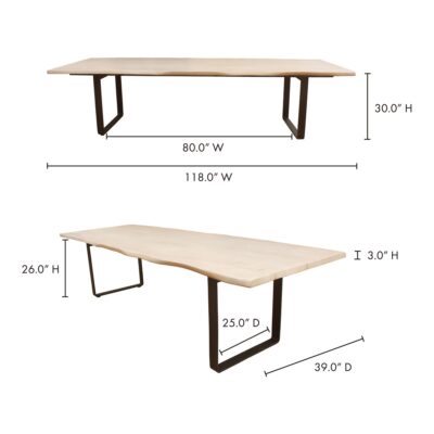 Wilks Dining Table PP-1014-18-0 PP 1014 18 70