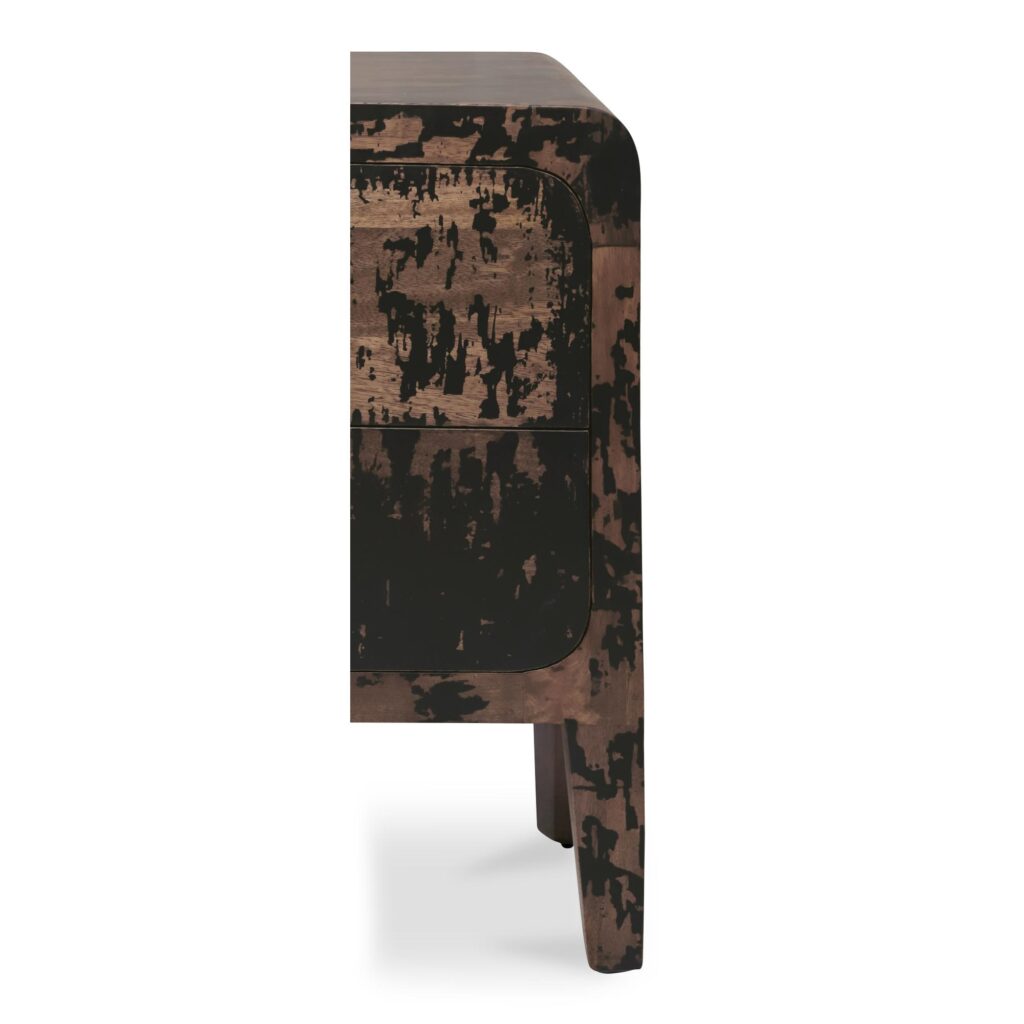 Iris Nightstand Distressed Black - Image 7