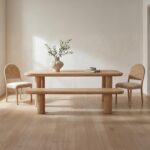 Anders Dining Bench Large Natural PP-1026-24-0 PP 1026 24 0 01