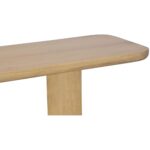 Anders Dining Bench Large Natural PP-1026-24-0 PP 1026 24 0 Anders closeup shadsilo