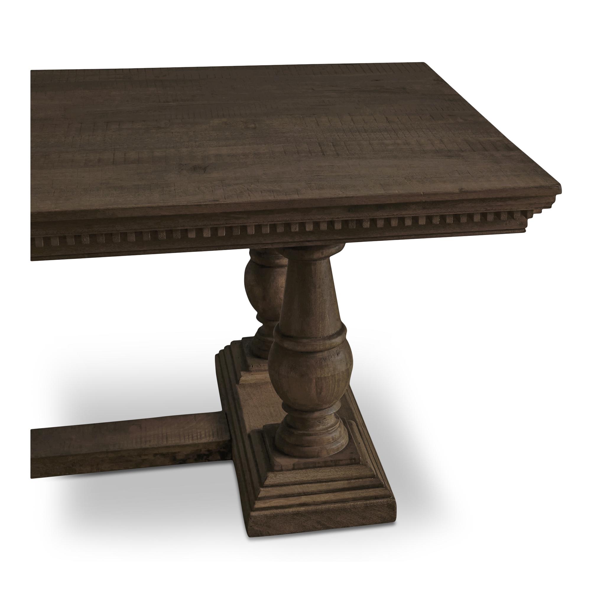 Everson Dining Table Brown 5 Everson Dining Table Brown - Image 5