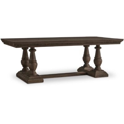 Everson Dining Table Brown