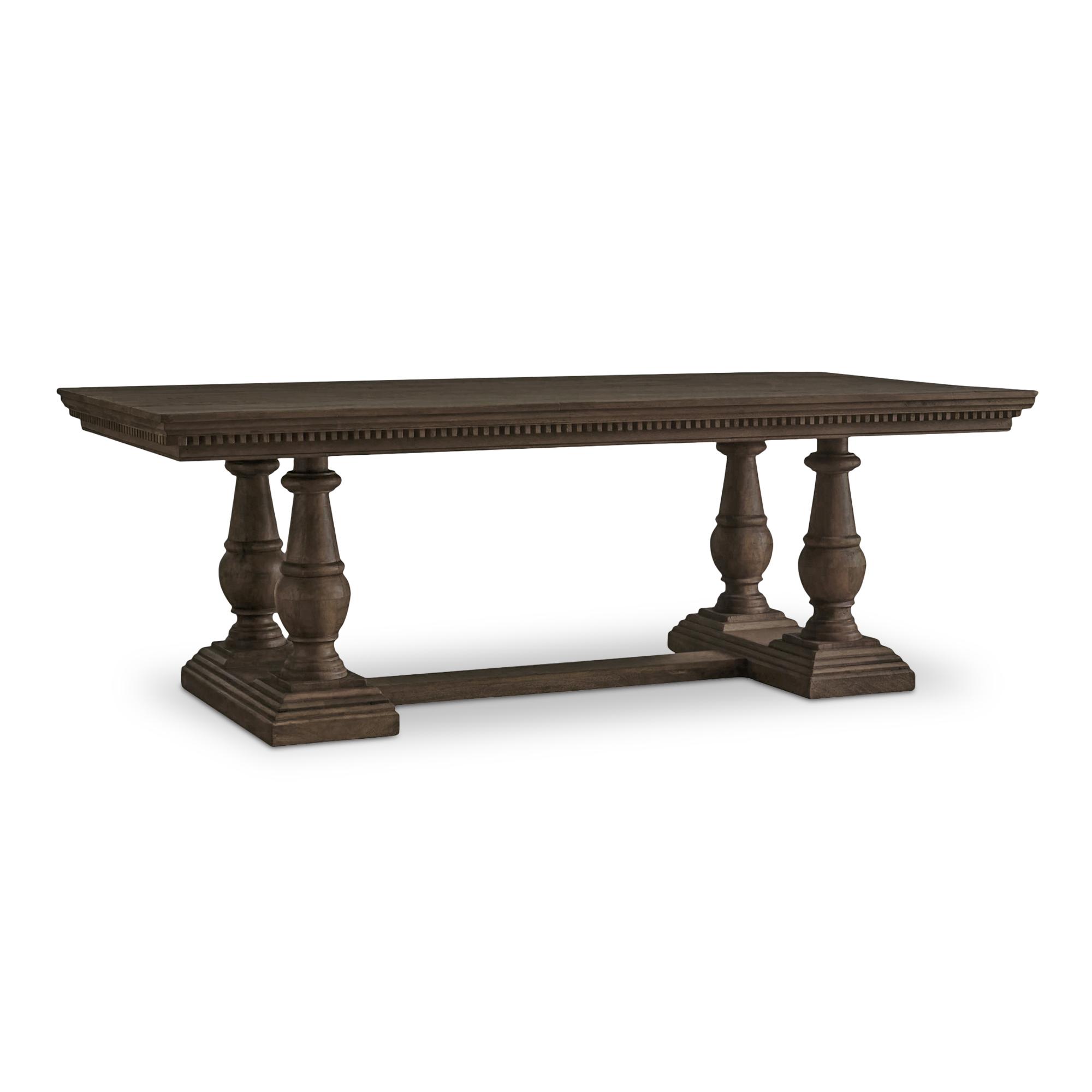 Everson Dining Table Brown 2 Everson Dining Table Brown - Image 2