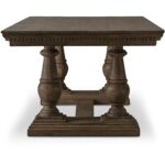 Everson Dining Table Brown PP-1028-20-0 PP 1028 20 0 Everson side right shadsilo