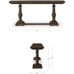 Everson Console Table Brown 15 Everson Console Table Brown PP-1029-20-0 PP 1029 20 0 70
