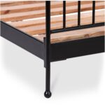 Monet King Bed Black PZ-1000-02-0 PZ 1000 02 0 Monet closeup01 shadsilo