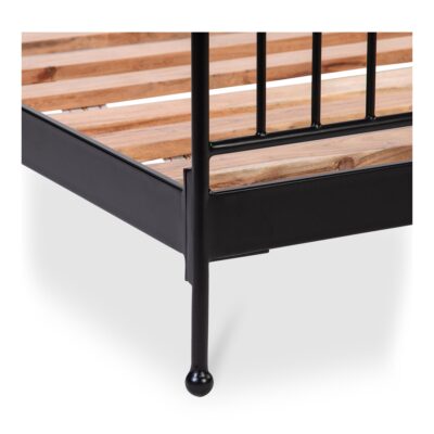 Monet King Bed Black PZ-1000-02-0 PZ 1000 02 0 Monet closeup01 shadsilo