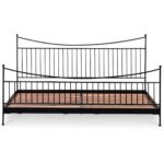 Monet King Bed Black PZ-1000-02-0 PZ 1000 02 0 Monet front shadsilo