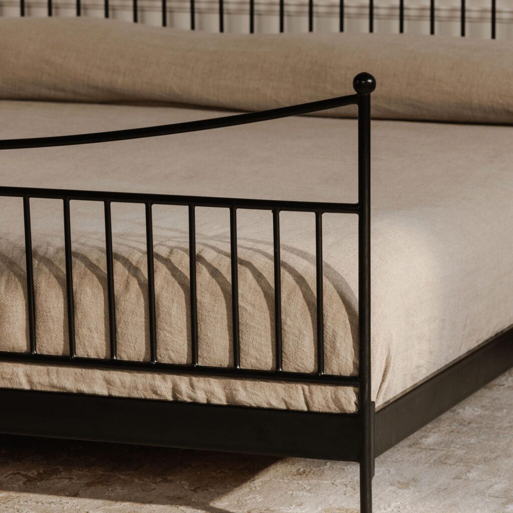 Monet Queen Bed Black - Image 7