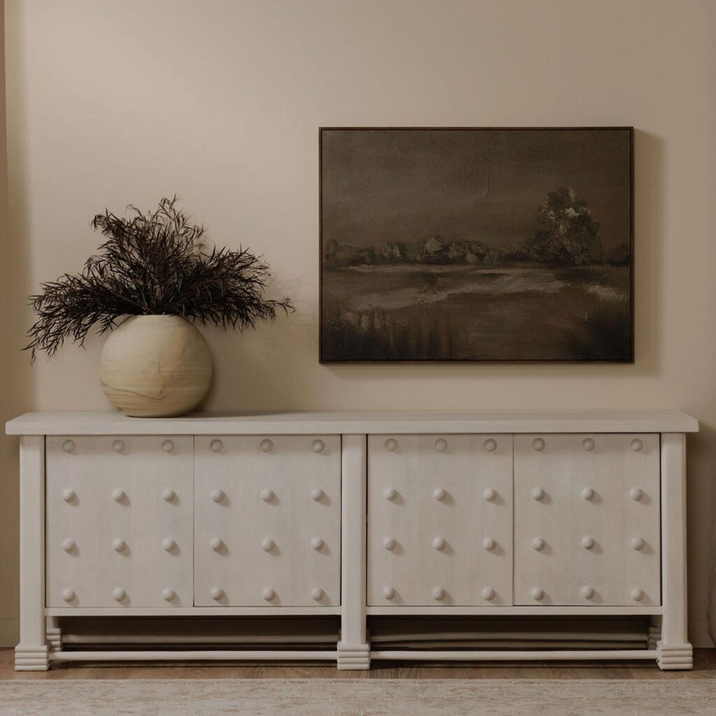 Clement Sideboard Whitewashed - Image 9