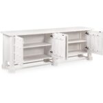 Clement Sideboard Whitewashed PZ-1007-18 PZ 1007 18 Clement diagR open shadsilo