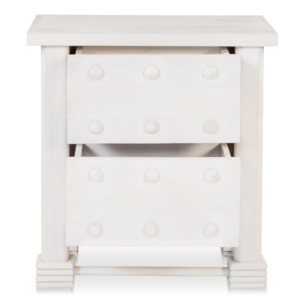 Clement Nightstand Whitewashed - Image 4