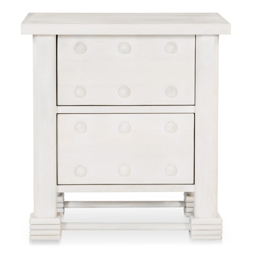 Clement Nightstand Whitewashed