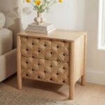 Fulton Nightstand Natural 18 Fulton Nightstand Natural PZ-1010-24 PZ 1010 24 10