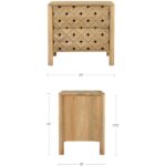 Fulton Nightstand Natural 19 Fulton Nightstand Natural PZ-1010-24 PZ 1010 24 70