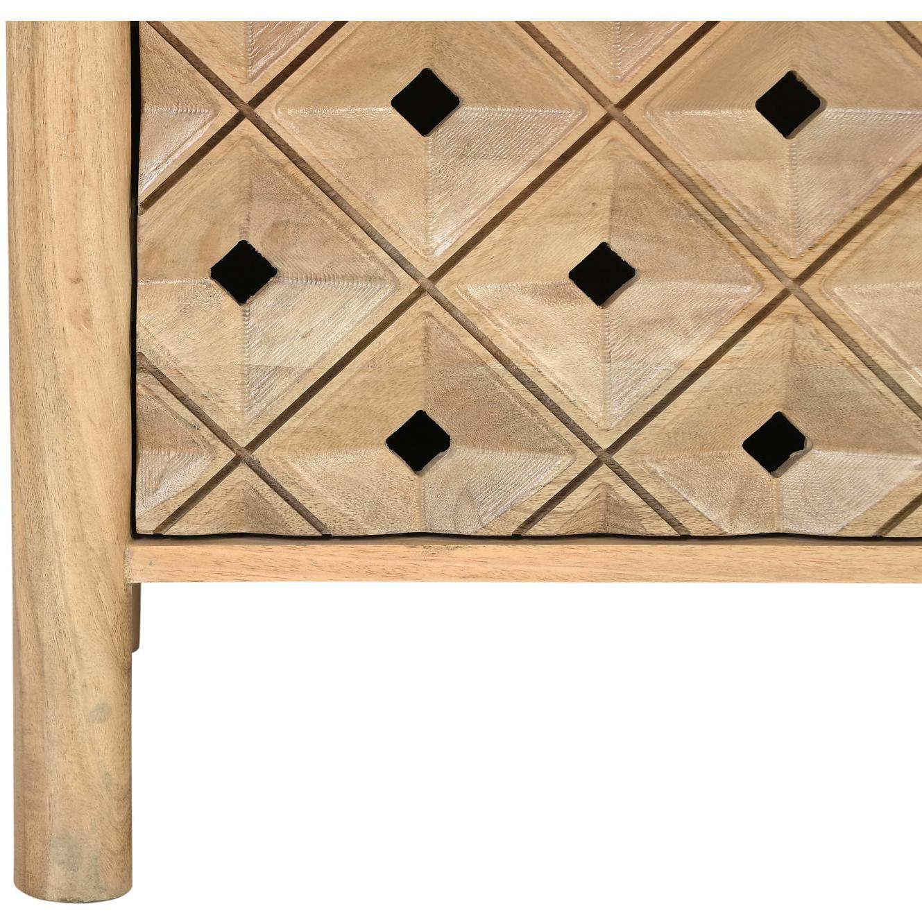 Fulton 6 Drawer Dresser Natural 7 Fulton 6 Drawer Dresser Natural - Image 7