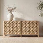 Fulton 4 Door Sideboard Natural PZ-1012-24 PZ 1012 24 00