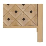 Fulton 4 Door Sideboard Natural PZ-1012-24 PZ 1012 24 Fulton closeup shadsilo