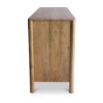 Fulton 4 Door Sideboard Natural PZ-1012-24 PZ 1012 24 Fulton side right shadsilo