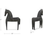 Gallant Wooden Sculpture Black PZ-1013-02 PZ 1013 02 70