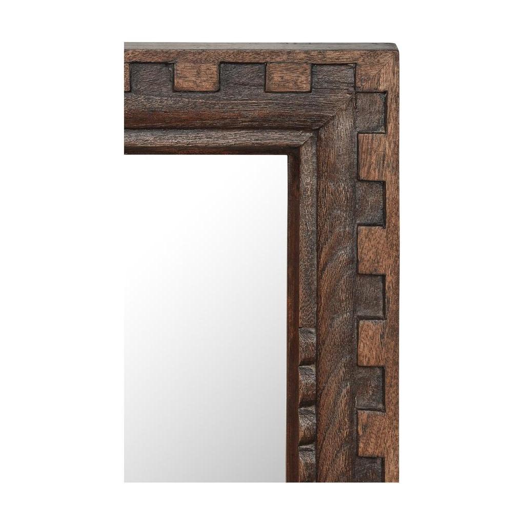 Holland Mirror Small Brown 4 Holland Mirror Small Brown - Image 4