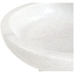 Palermo Pedestal Bowl White Marble 9 Palermo Pedestal Bowl White Marble - Image 4