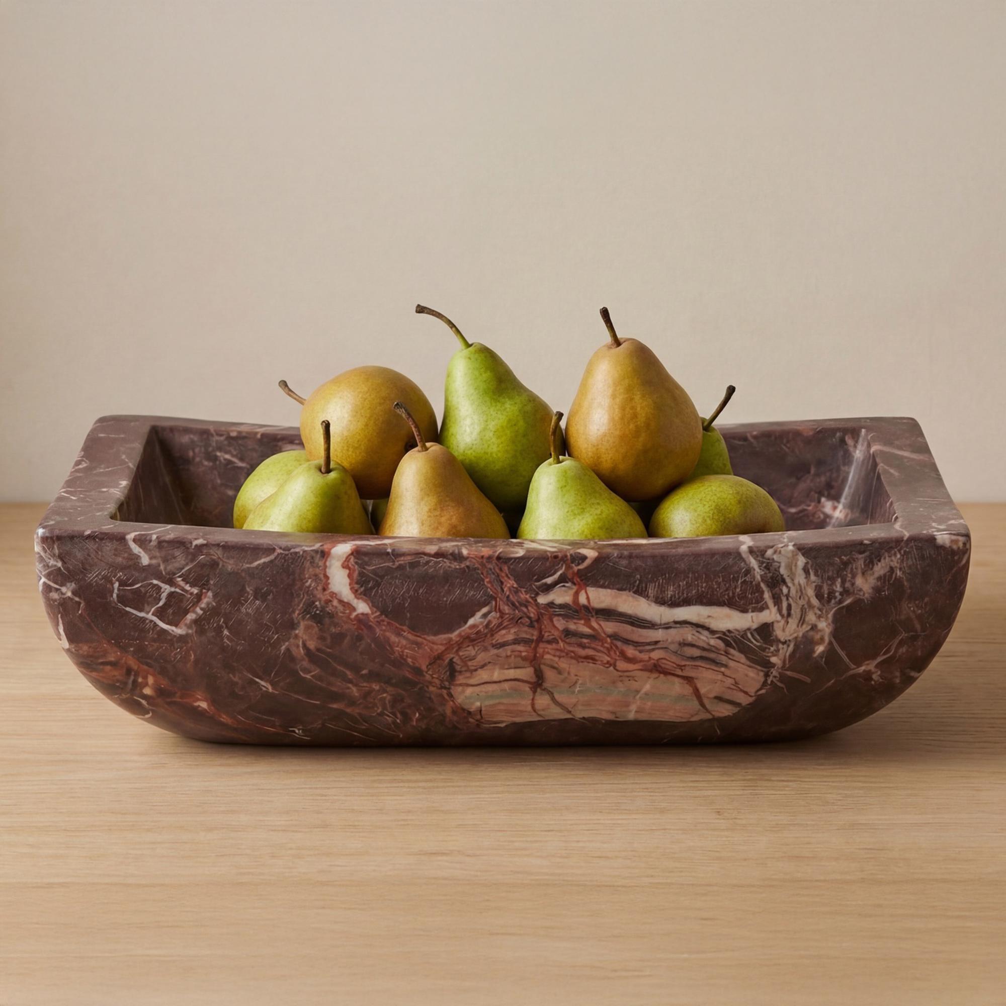 Piero Basin Deep Red Marble 2 Piero Basin Deep Red Marble - Image 2