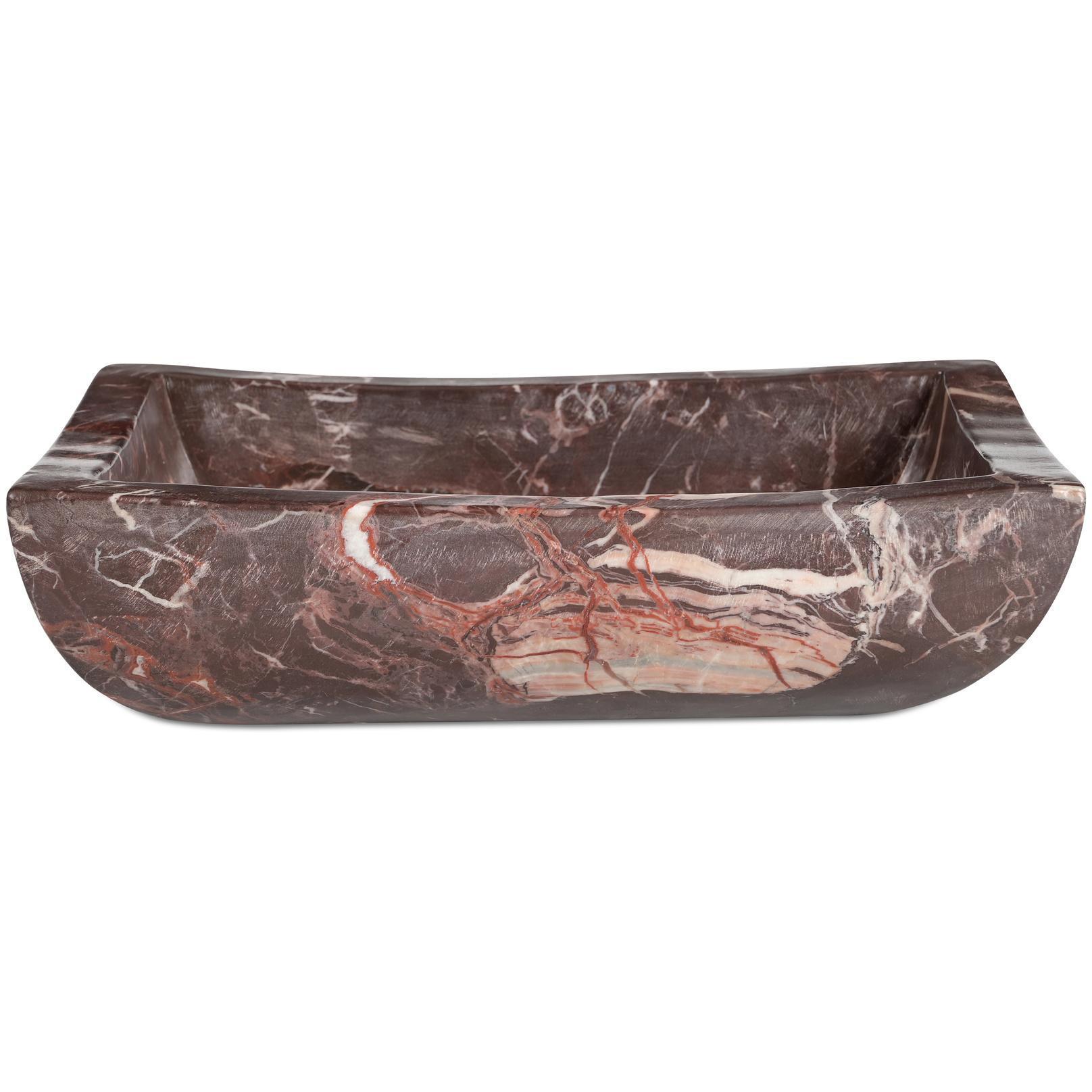 Piero Basin Deep Red Marble 1 Piero Basin Deep Red Marble