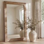 Orchard Reclaimed Wood Floor Mirror 4 Orchard Reclaimed Wood Floor Mirror PZ-1027-24 PZ 1027 24 10