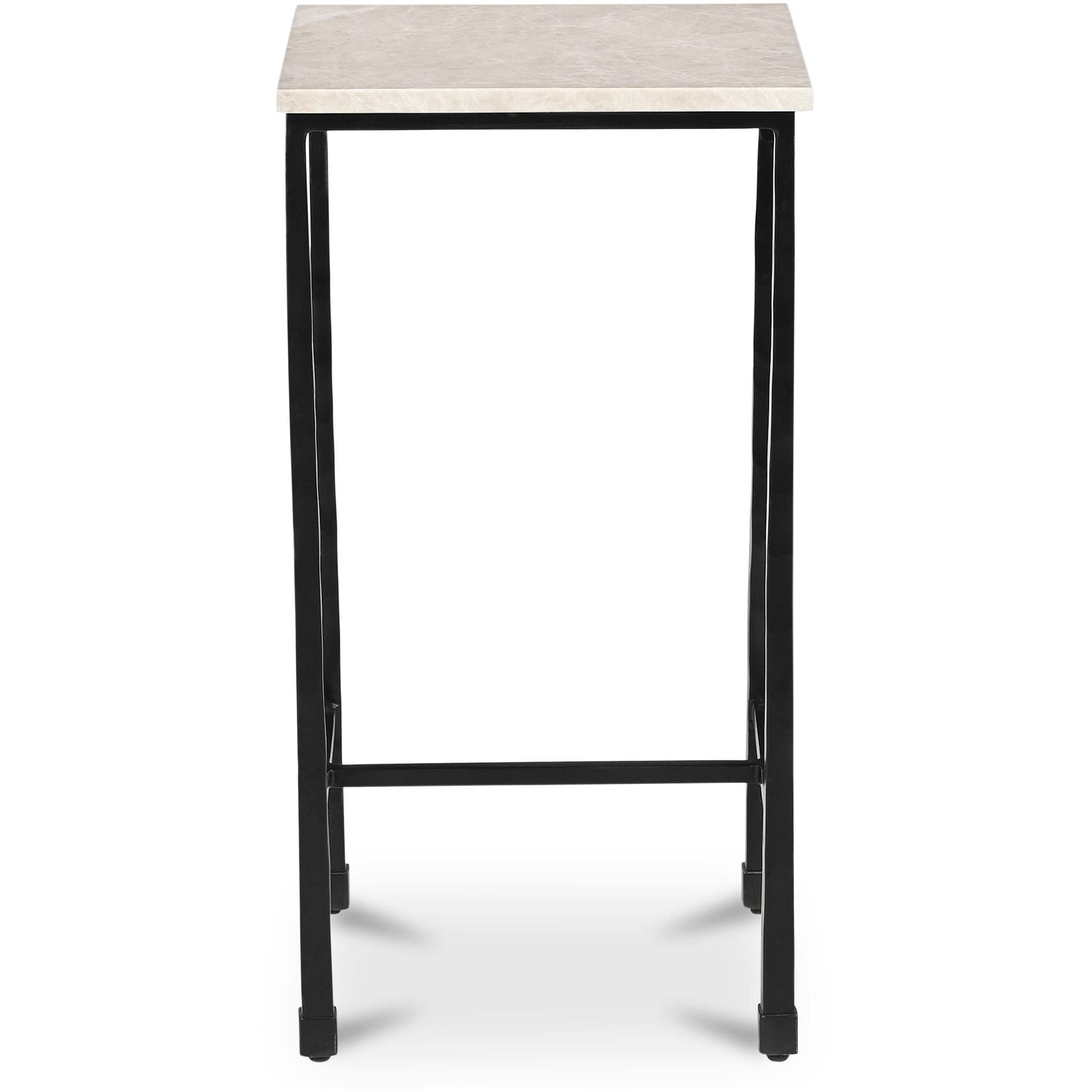 River Side Table Botticino Marble 3 River Side Table Botticino Marble - Image 3