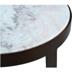 Holli Side Table White Marble QJ-1026-18 QJ 1026 18 Holli closeup01 shadsilo