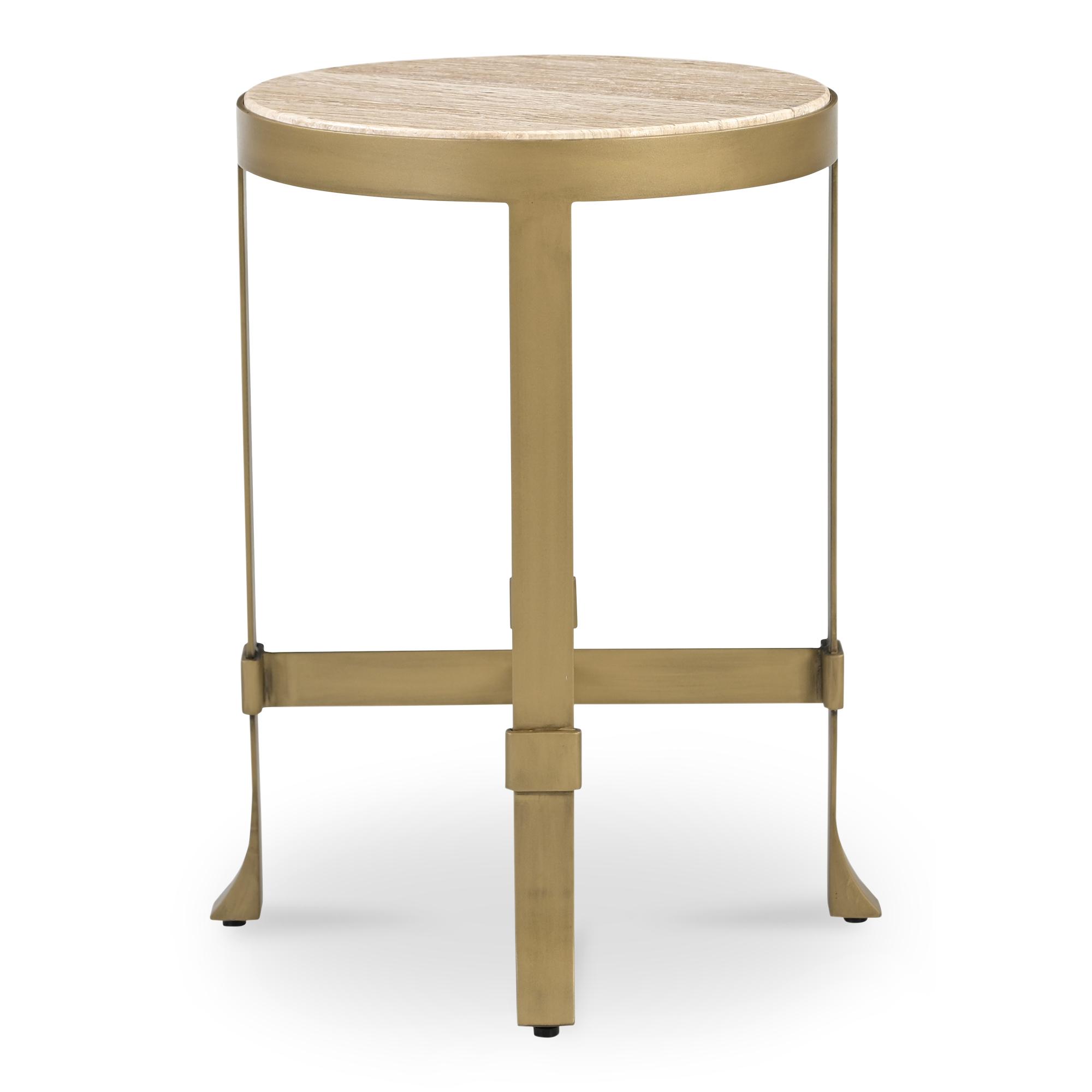 Holli Side Table Travertine 1 Holli Side Table Travertine