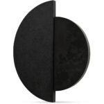 Meridian Wall DÃ©cor Black QJ-1027-02 QJ 1027 02 Meridian diagL01 shadsilo