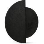 Meridian Wall DÃ©cor Black QJ-1027-02 QJ 1027 02 Meridian diagR shadsilo