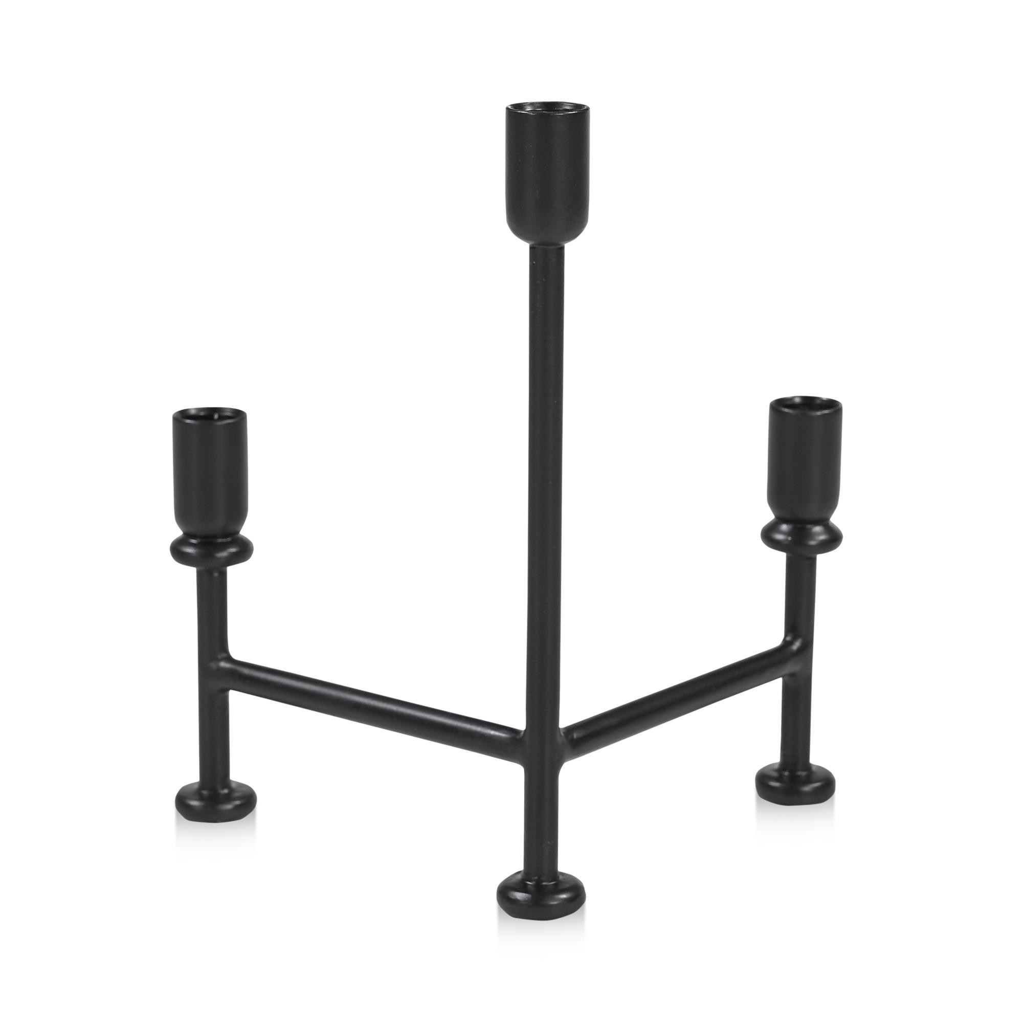 Cicero Candle Holder Black 4 Cicero Candle Holder Black - Image 4