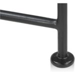 Cicero Candle Holder Black QJ-1029-02 QJ 1029 02 Cicero closeup01 shadsilo