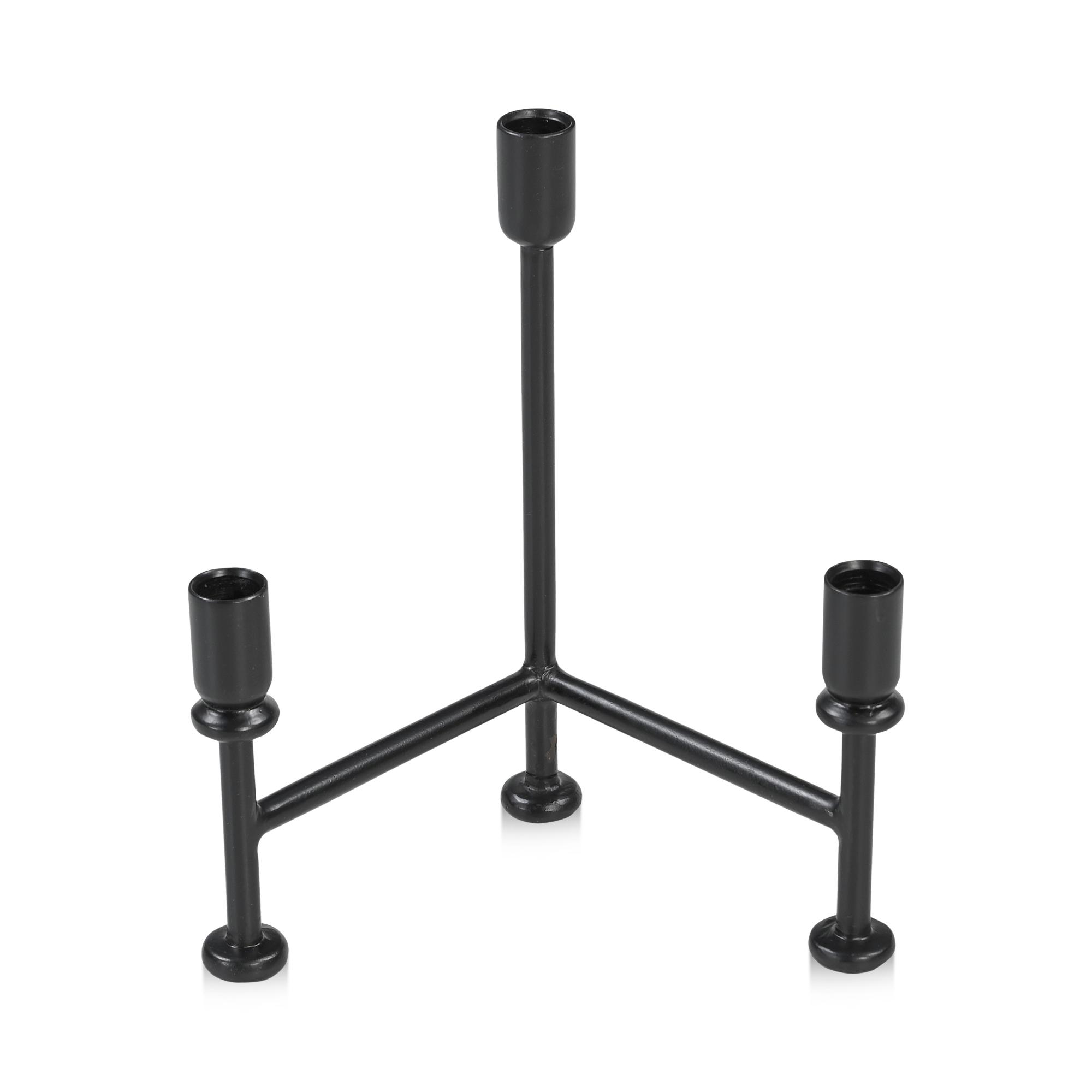 Cicero Candle Holder Black 3 Cicero Candle Holder Black - Image 3
