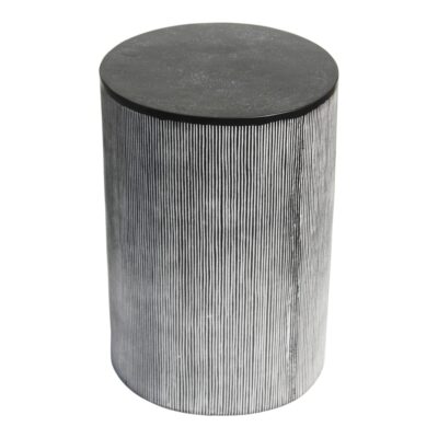 Althea End Table Black Patina QK-1026-02 QK 1026 02 01