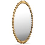 Whitby Mirror Aged Brass QK-1029-43 QK 1029 43 Whitby diagL shadsilo