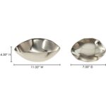 Forde Decorative Bowl Silver QK-1031-30 QK 1031 30 70