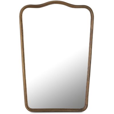 Keyes Mirror Brass