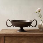 Floris Decorative Bowl Antique Brass Cast Aluminum QK-1035-51 QK 1035 51 00