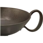 Floris Decorative Bowl Antique Brass Cast Aluminum QK-1035-51 QK 1035 51 Floris closeup shadsilo