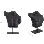 Victor Cast Alumiinum Sculpture Aged Black QK-1039-02 QK 1039 02 70