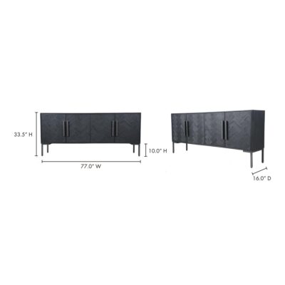 Fishbone Sideboard QM-1003-02 QM 1003 02 70