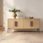 Fishbone Sideboard Natural 4 Fishbone Sideboard Natural QM-1003-24 QM 1003 24 10