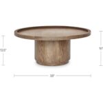 Cohen Coffee Table Brown QM-1006-03-0 QM 1006 03 0 70