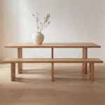 Tessa Dining Bench Natural QM-1010-24-0 QM 1010 24 0 00