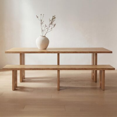 Tessa Dining Bench Natural